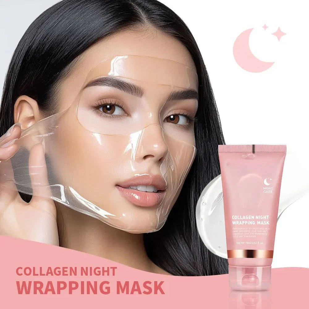 Korean Collagen Night Wrapping Peel-Off Mask | Buy 1 get 1 free