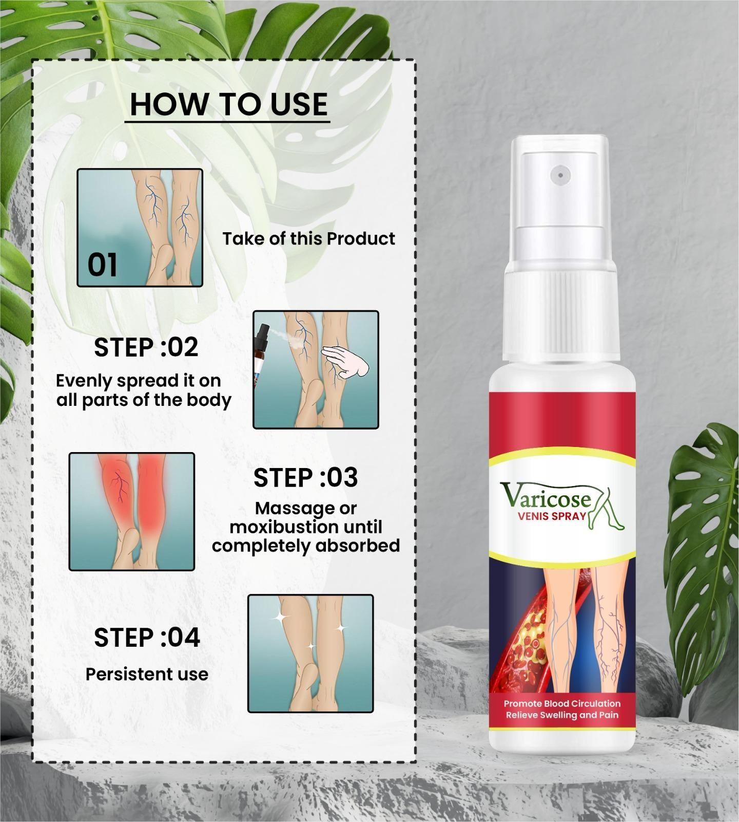 Varicose Veins Treatment Spray (buy 1 get 1 free)