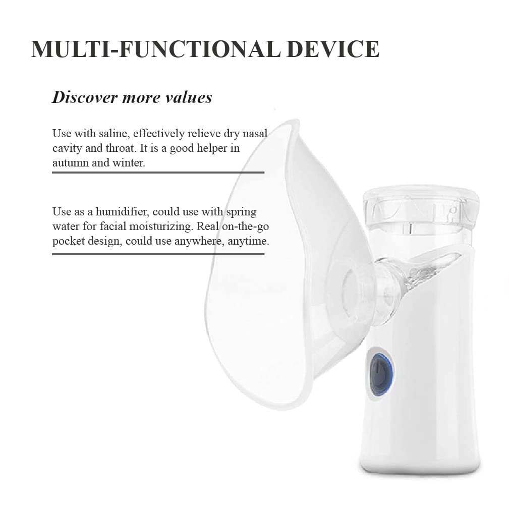 Portable Mesh Nebuliser for Kids & Adults (with 1 yr warranty)