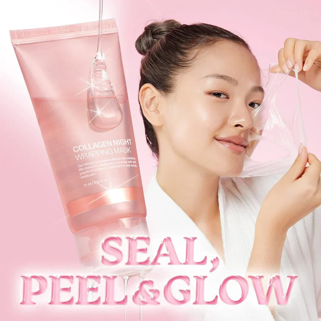 Korean Collagen Night Wrapping Peel-Off Mask | Buy 1 get 1 free