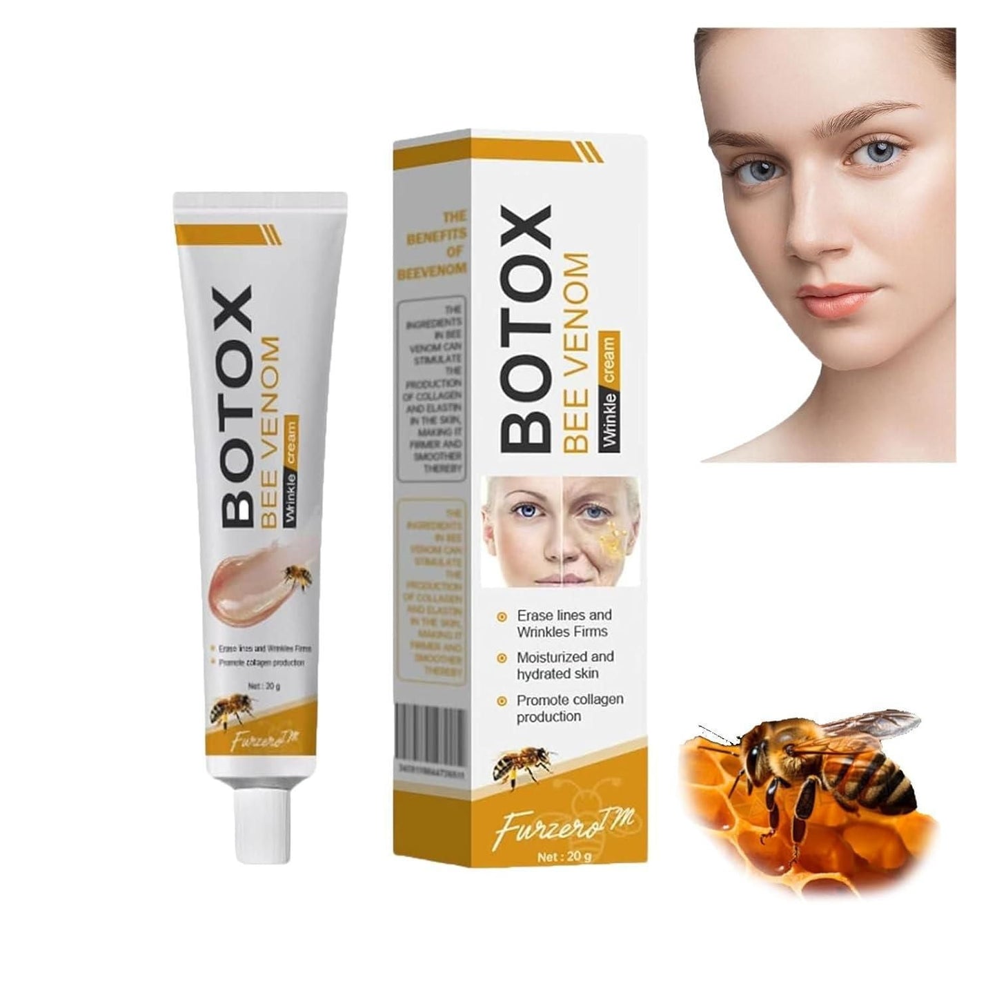 BeeTox™ - Bee Venom Wrinkle Repair Cream (buy 1 get 1 free)