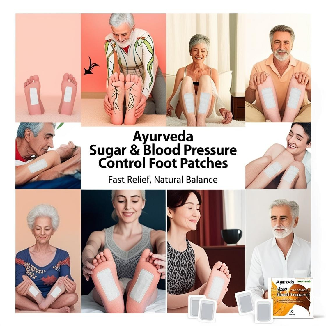 Ayurveda sugar & blood pressure control patches (buy 1 get 1 free)