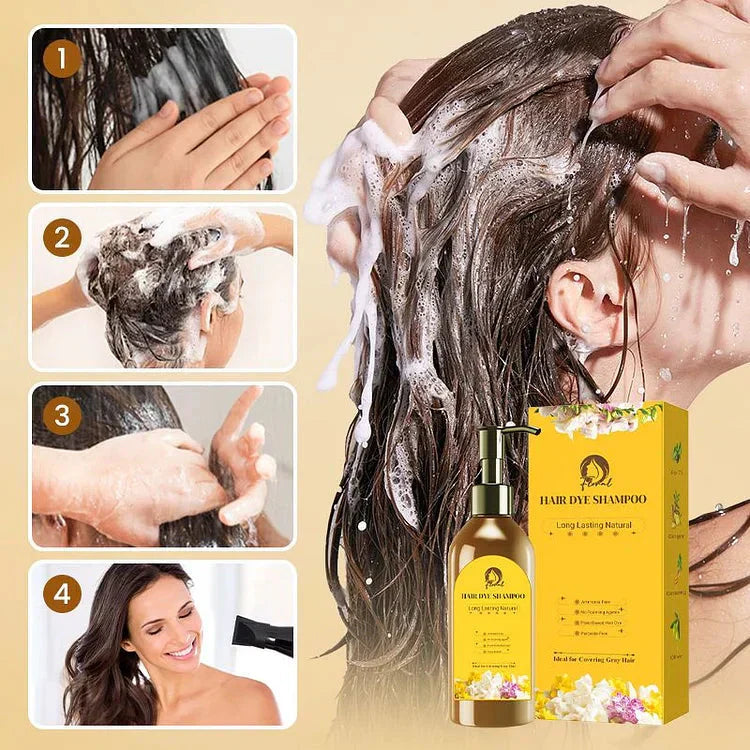 Japanese Long Lasting Natural Hair Dye Shampoo Buy 1 Get 1 free
