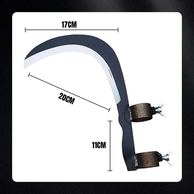 Heavy-Duty Sickle Cutter Head