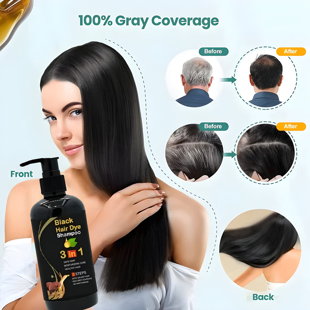 Hair Dye Shampoo for Women and Men 100ml (Buy 1 get 1 free)