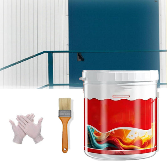 Metal rust removal & renovation paint